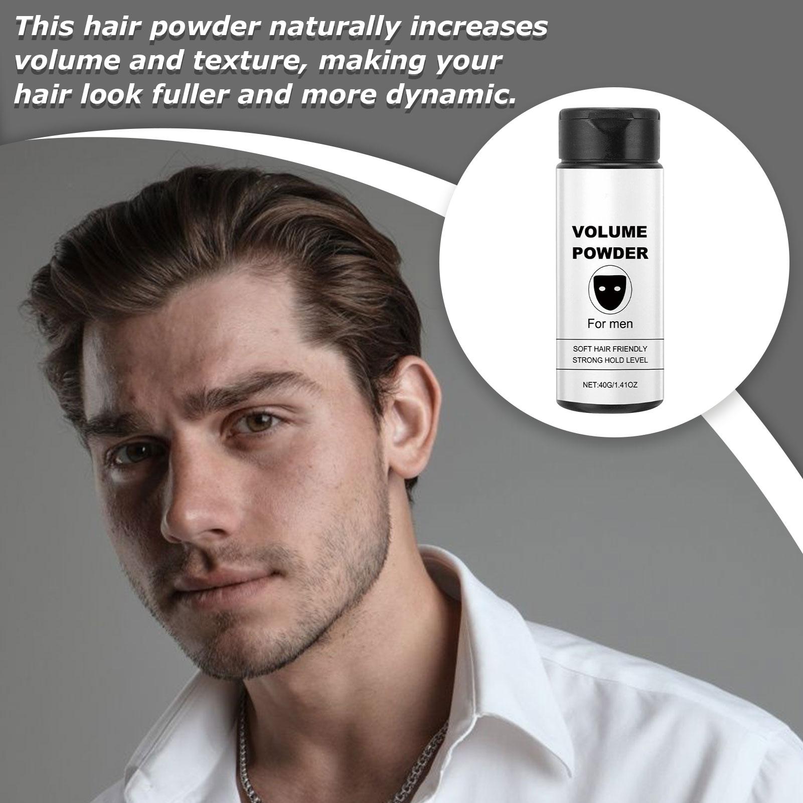 Men'S Grooming Hairstyles - Natural Look Styling Powder Styling Powder