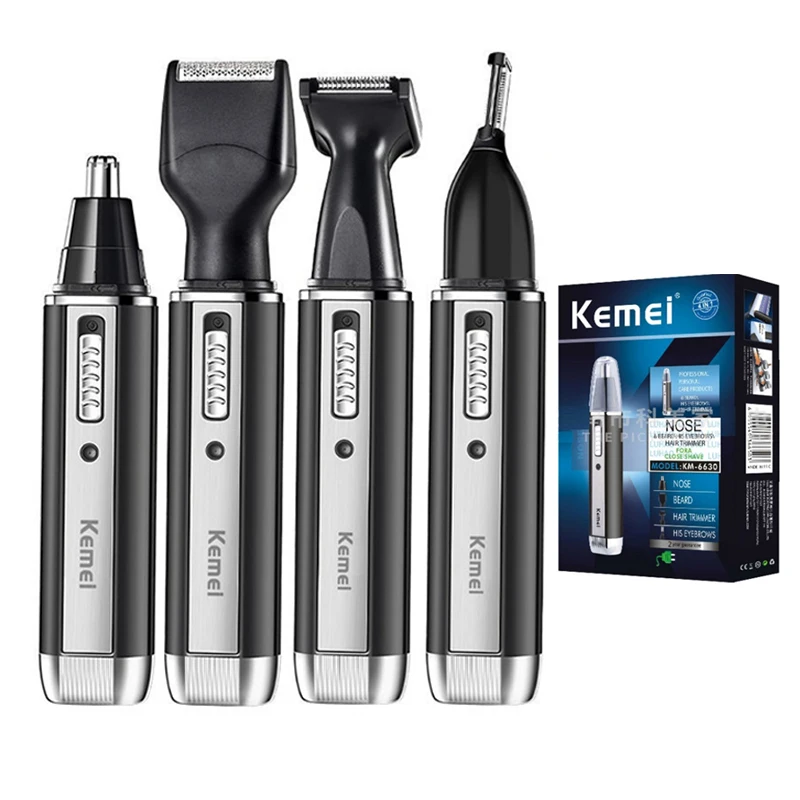Men'S Grooming Ear Hair - Kemei rechargeable electric all in one