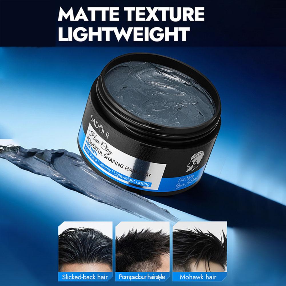 Men Grooming Usa - Men's Hair Styling Clay Strong Hold
