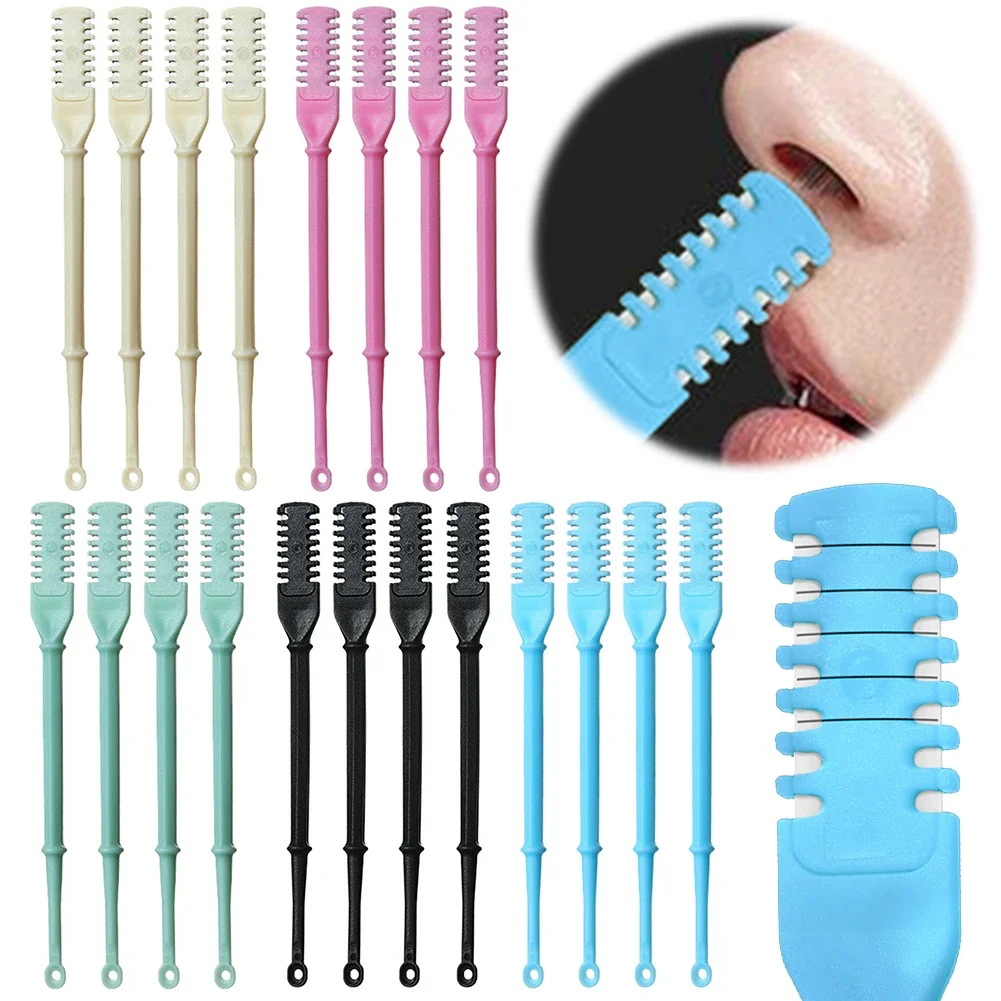 Men'S Grooming Ear Hair - Dual-Head Nose Hair Trimmer Manual Set