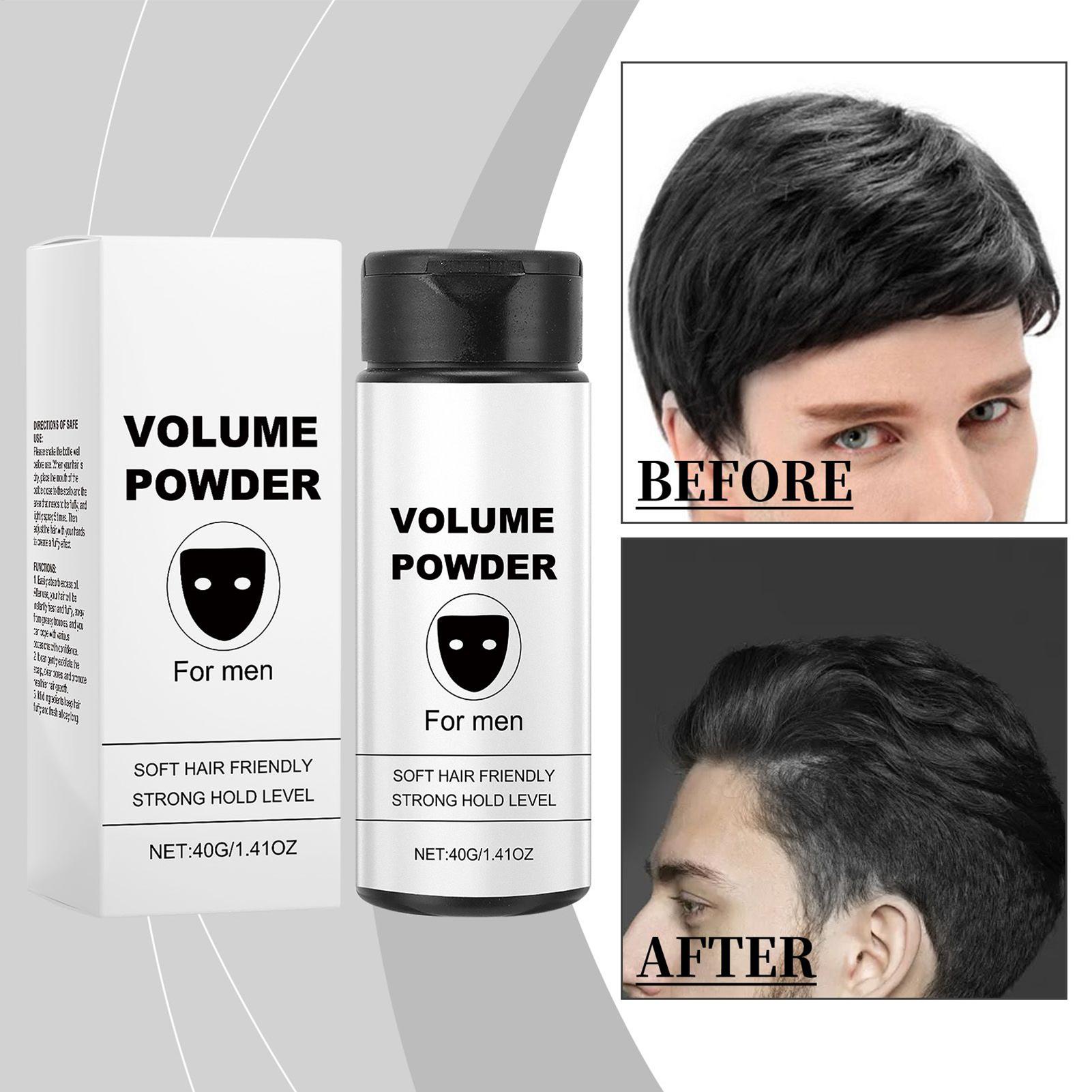 Men'S Grooming Hairstyles - Hair Powder for Men Styling Volumizing