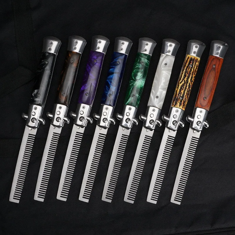 Portable Folding Spring Hair C - Men'S Grooming Hairstyles ulasan dan harga