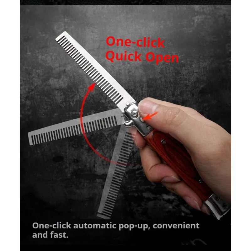 Portable Folding Spring Hair C - Men'S Grooming Hairstyles ulasan dan harga