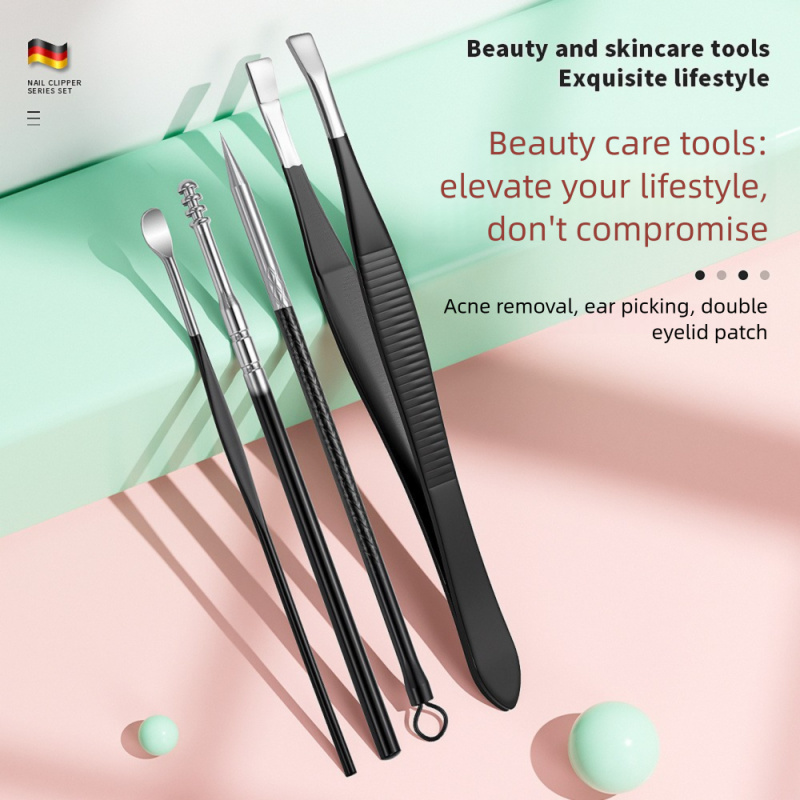 18pcs Manicure Pedicure Set, P - Nail Care Kit Mens ulasan dan harga
