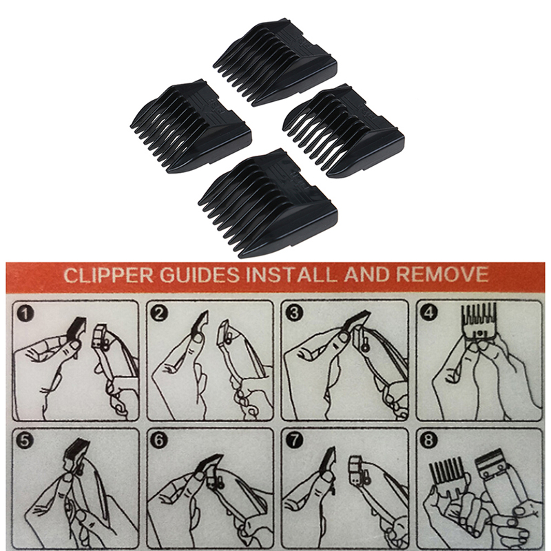 Hair Cutting Guide Comb 4Pcs S - Men'S Grooming Guide ulasan dan harga