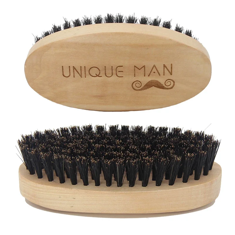 Wooden Hair Beard Brush For Me - Men'S Grooming Set ulasan dan harga