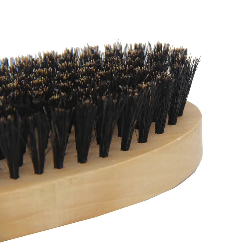 Wooden Hair Beard Brush For Me - Men'S Grooming Set ulasan dan harga