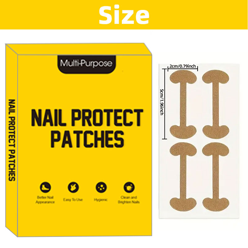 40-100PCS Brown Toenail Patche - Nail Care Kit Mens ulasan dan harga