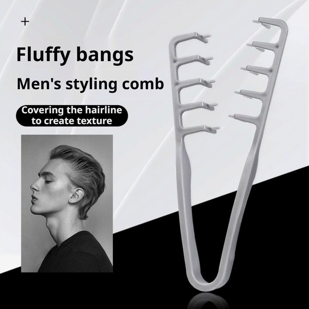 Volumizing Wide-Tooth Hair Sty - Men'S Grooming Hairstyles ulasan dan harga