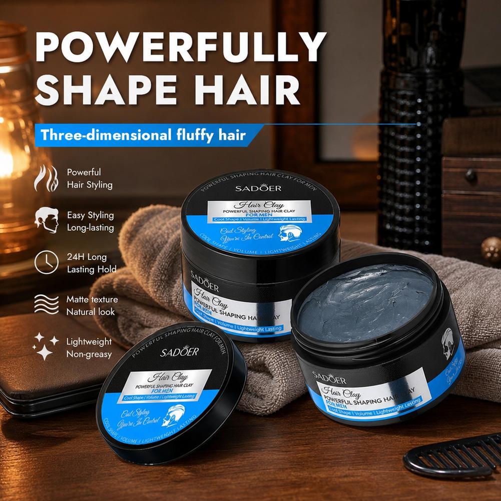 Matte Hair Styling Clay Strong - Men Grooming Usa ulasan dan harga