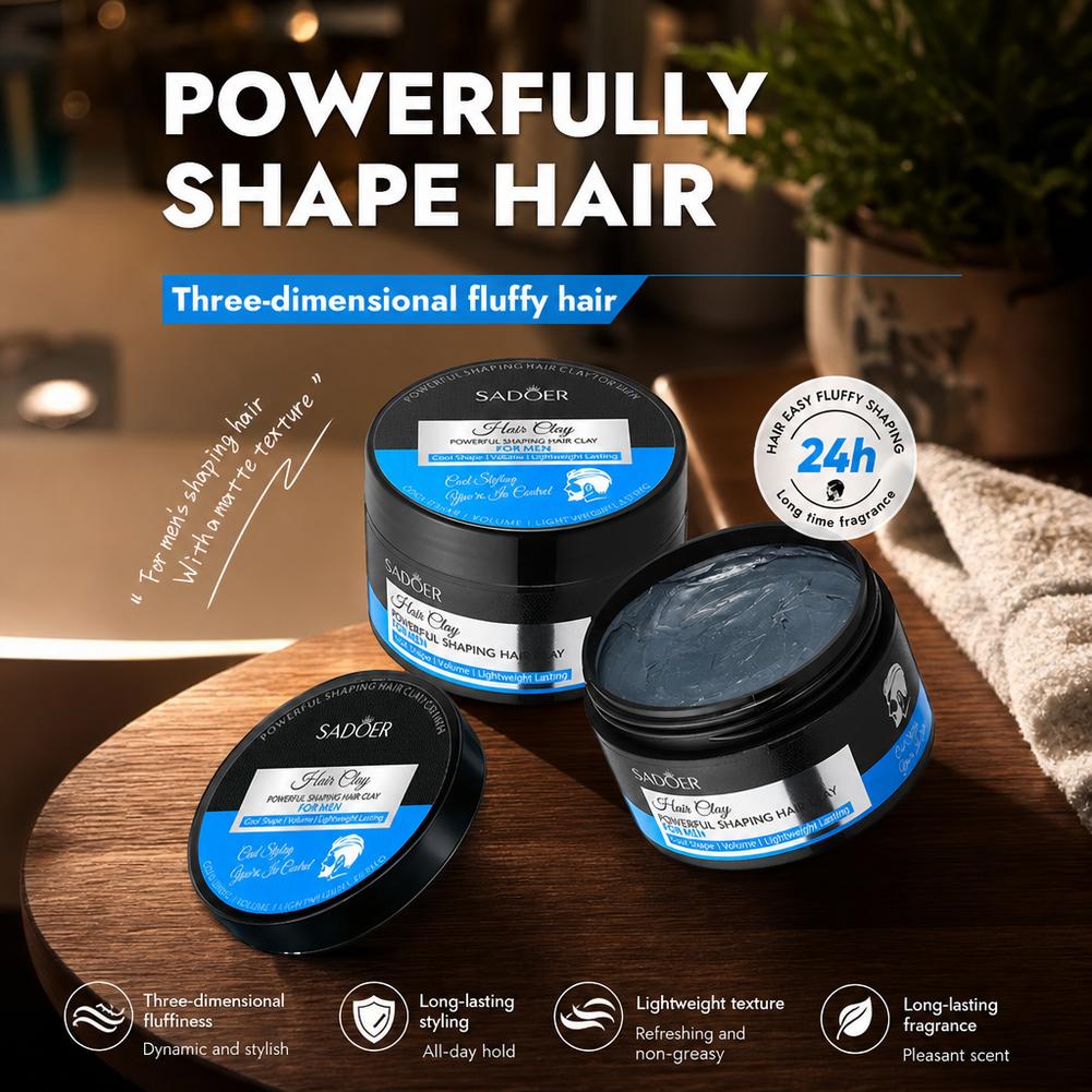Matte Hair Styling Clay Strong - Men Grooming Usa ulasan dan harga