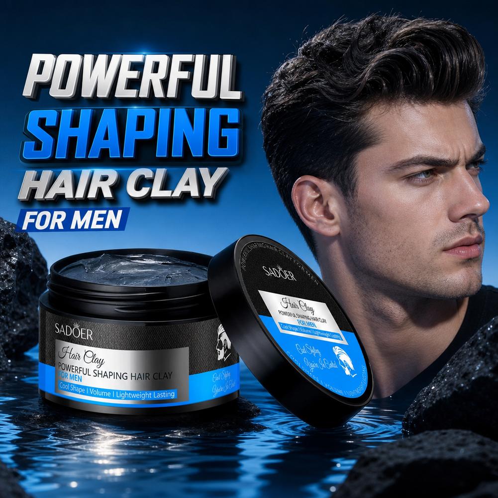 Men's Hair Styling Clay Strong - Men Grooming Usa ulasan dan harga