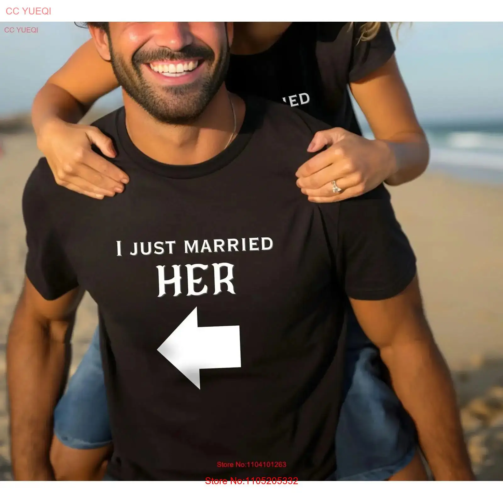 Just Married Matching Couple T - Men Grooming Usa ulasan dan harga