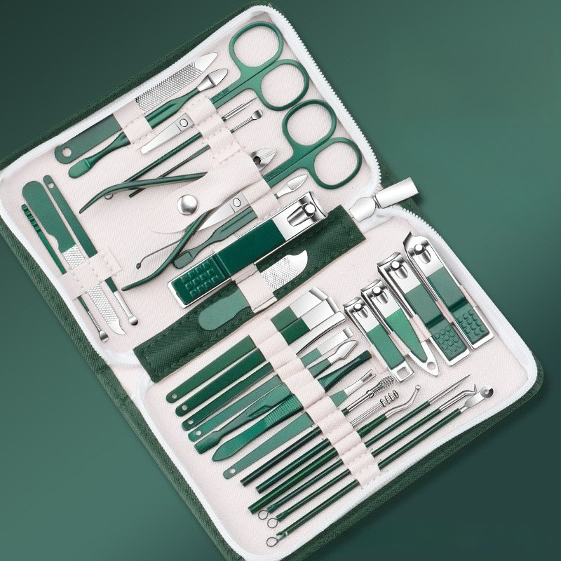 Manicure kit 30 Pcs Set Person - Nail Care Kit Mens ulasan dan harga