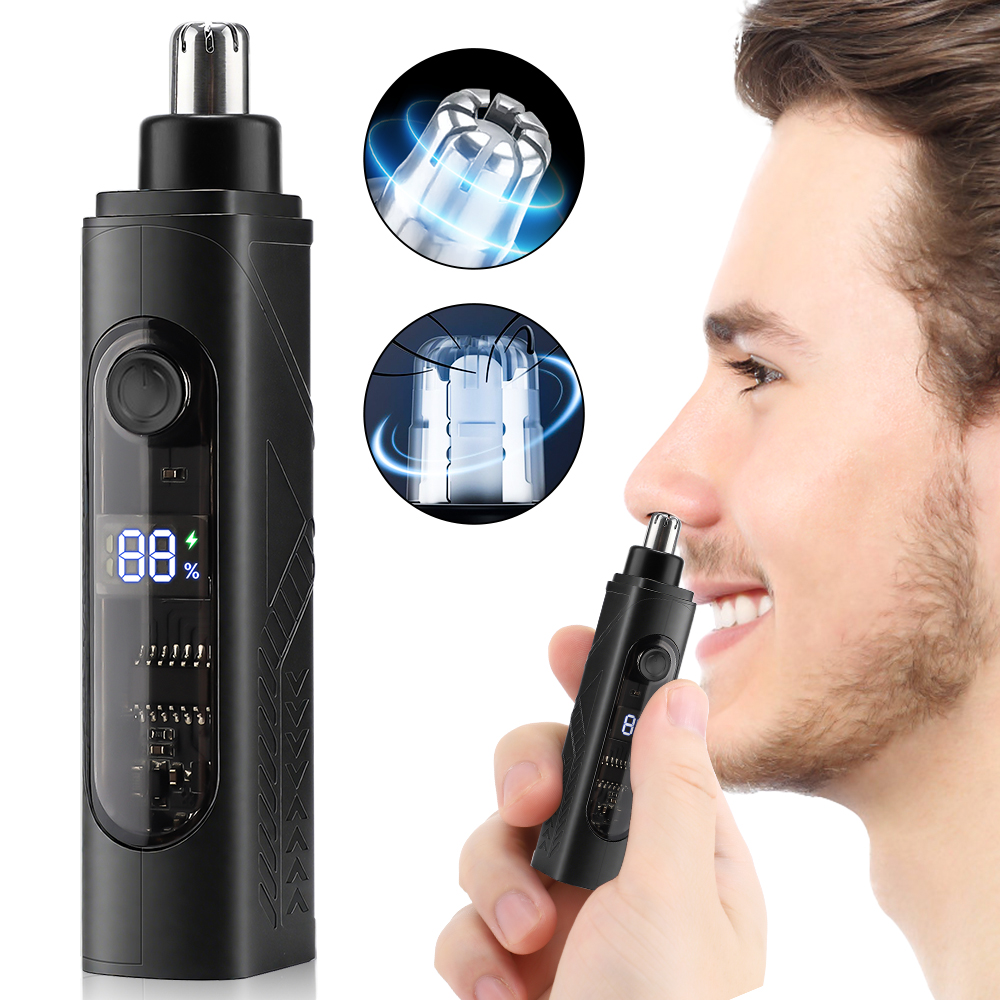 Rechargeable Nose Hair trimmer - Men'S Grooming Ear Hair ulasan dan harga