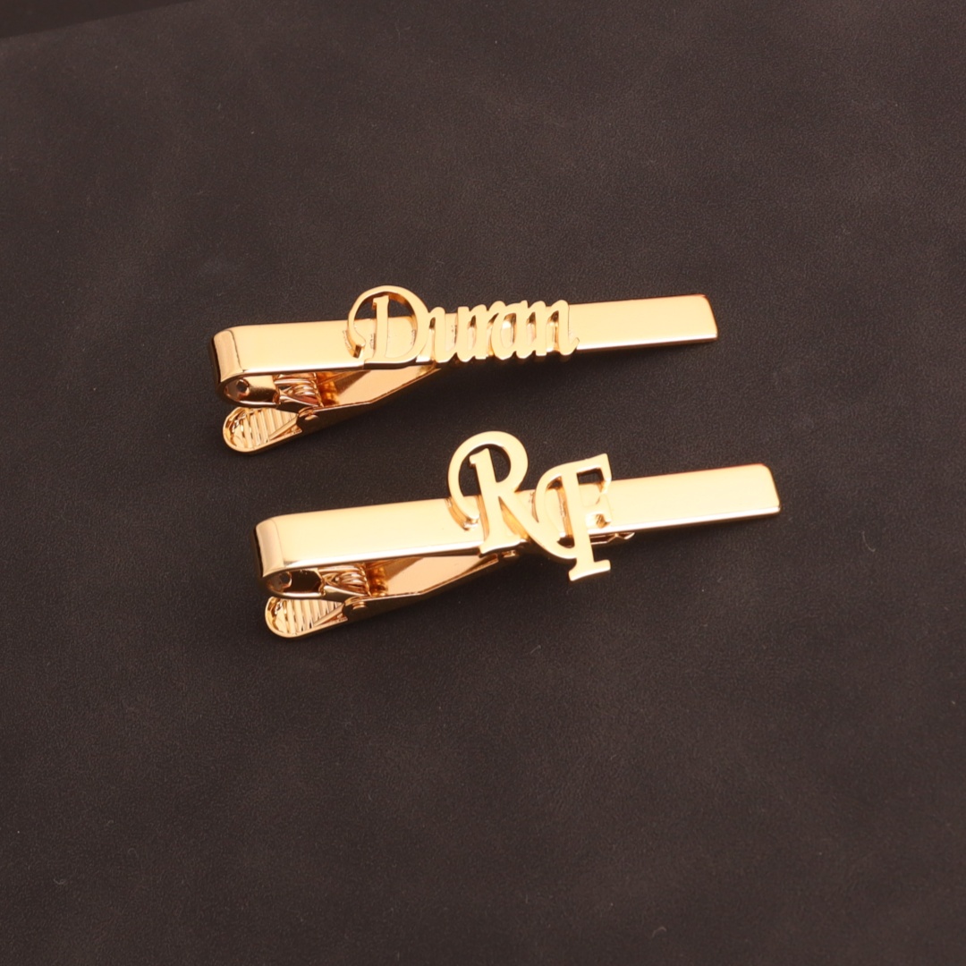 Custom Initial Tie Clip for Gr - Men Grooming Usa ulasan dan harga
