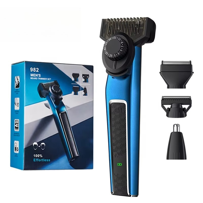 982 Men Beard Trimmer Set Hair - Men'S Grooming Ear Hair ulasan dan harga