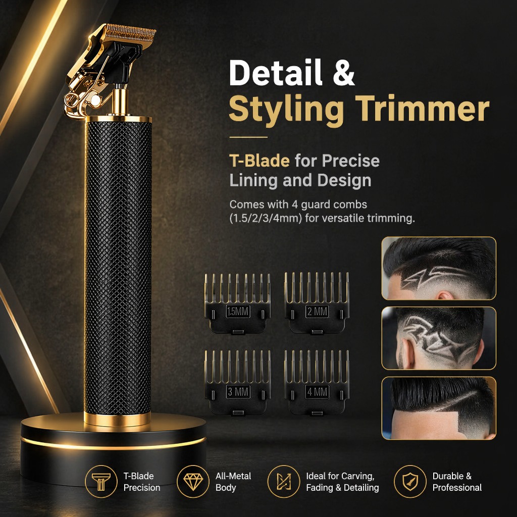 Professional 4-in-1 Hair Clipp - Men'S Grooming Guide ulasan dan harga