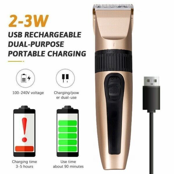 Professional Cordless Hair Cli - Men'S Grooming Set ulasan dan harga