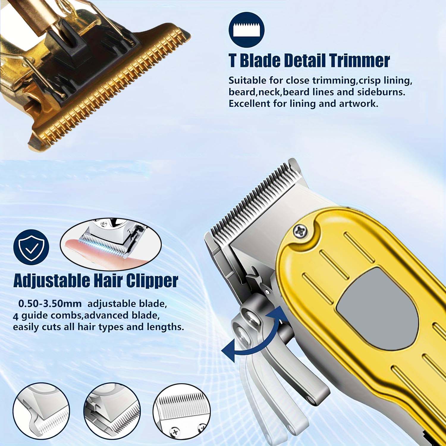 2 in 1 Electric Hair Clipper & - Men'S Grooming Set ulasan dan harga