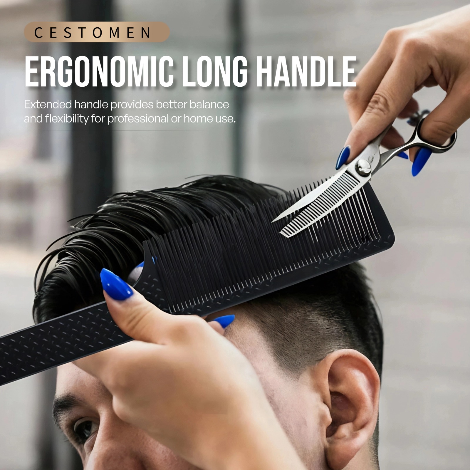3Pcs Professional Hair Cutting - Men'S Grooming Hairstyles ulasan dan harga