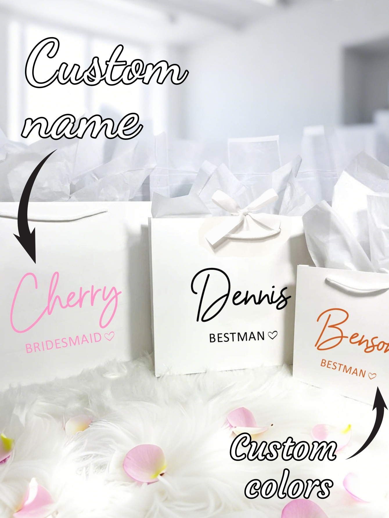1pc Custom Wedding Bridesmaid  - Men Grooming Usa ulasan dan harga