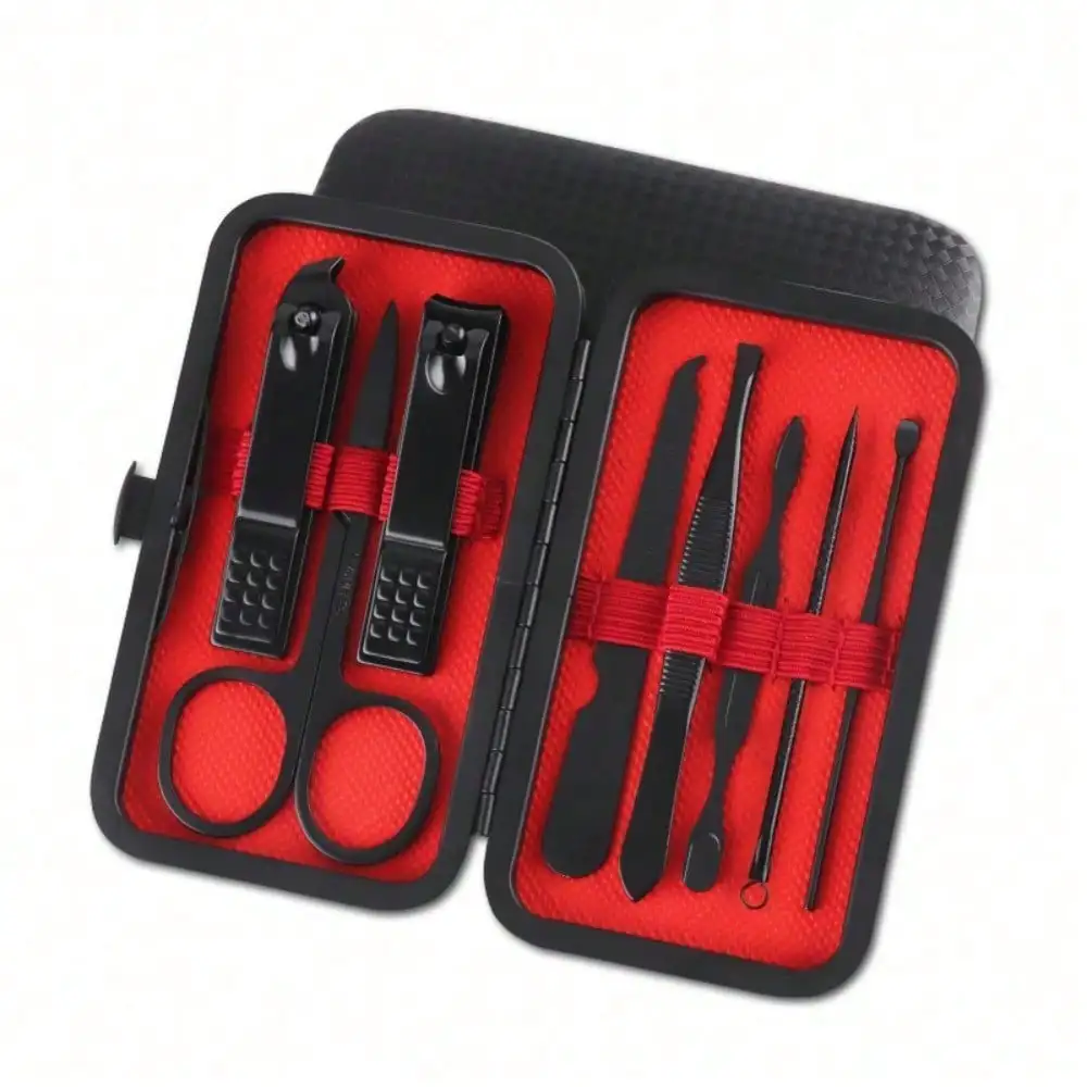 8/24pcs Professional Manicure  - Nail Care Kit Mens ulasan dan harga