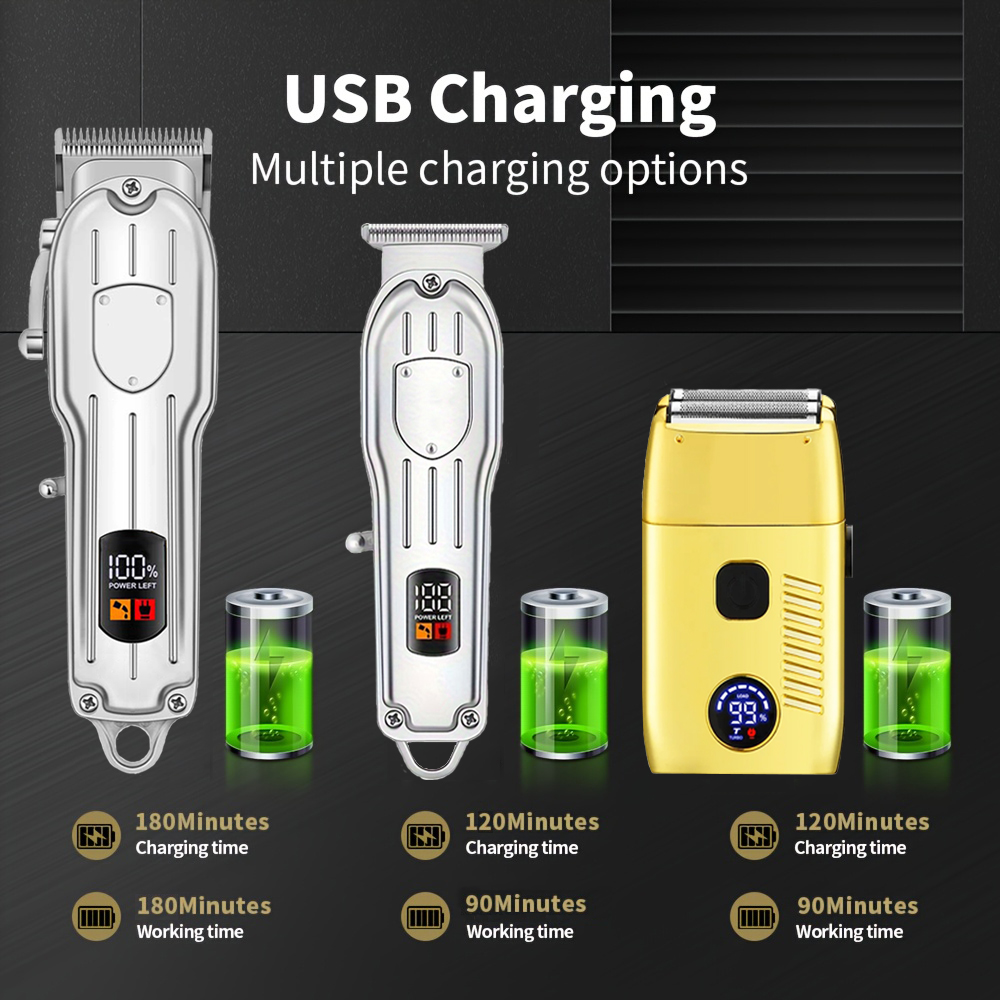 Hair Clippers Electric Razor S - Men'S Grooming Set ulasan dan harga