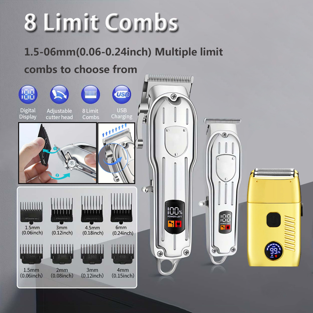 Hair Clippers Electric Razor S - Men'S Grooming Set ulasan dan harga
