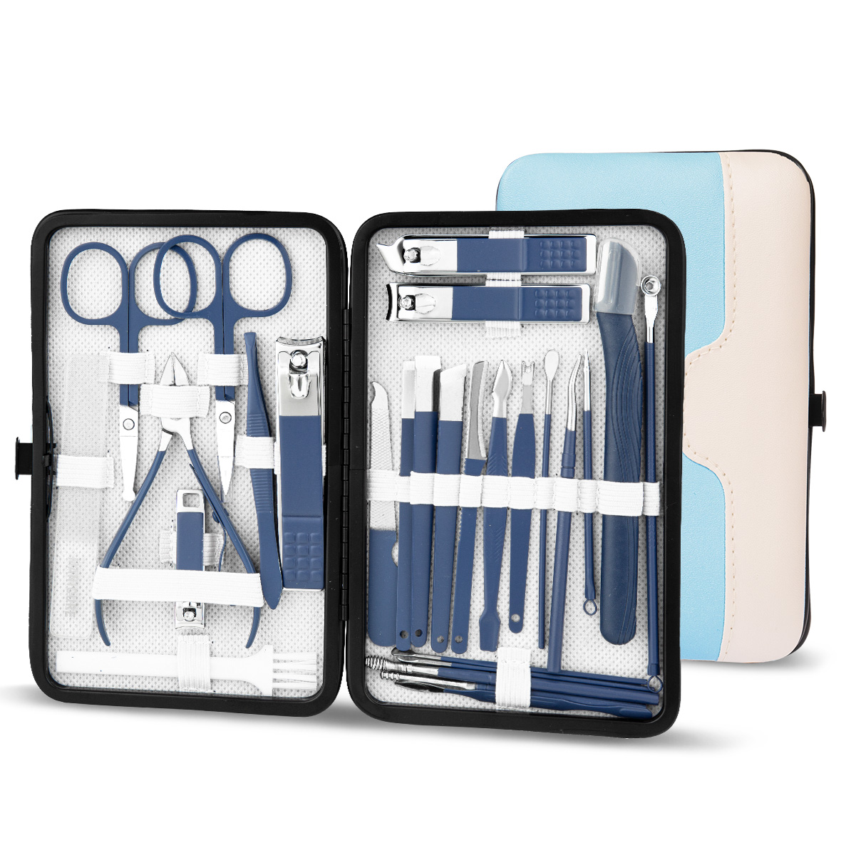28pcs Manicure set Men Persona - Nail Care Kit Mens ulasan dan harga