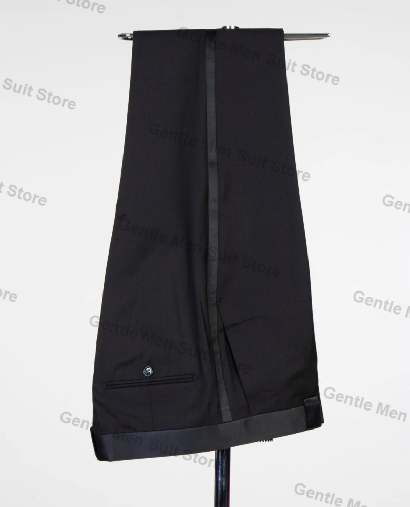 Yellow Black Men Suits Set 2 P - Men Grooming Usa ulasan dan harga