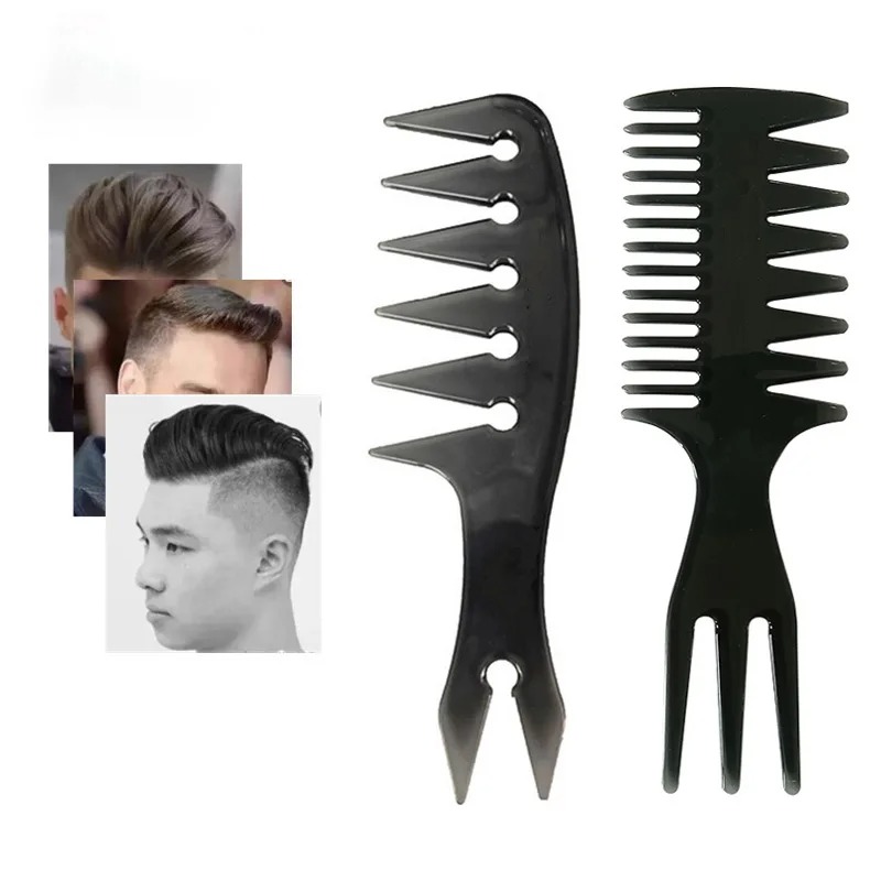 1/3pcs Wide Tooth Hair Comb –  - Men'S Grooming Hairstyles ulasan dan harga